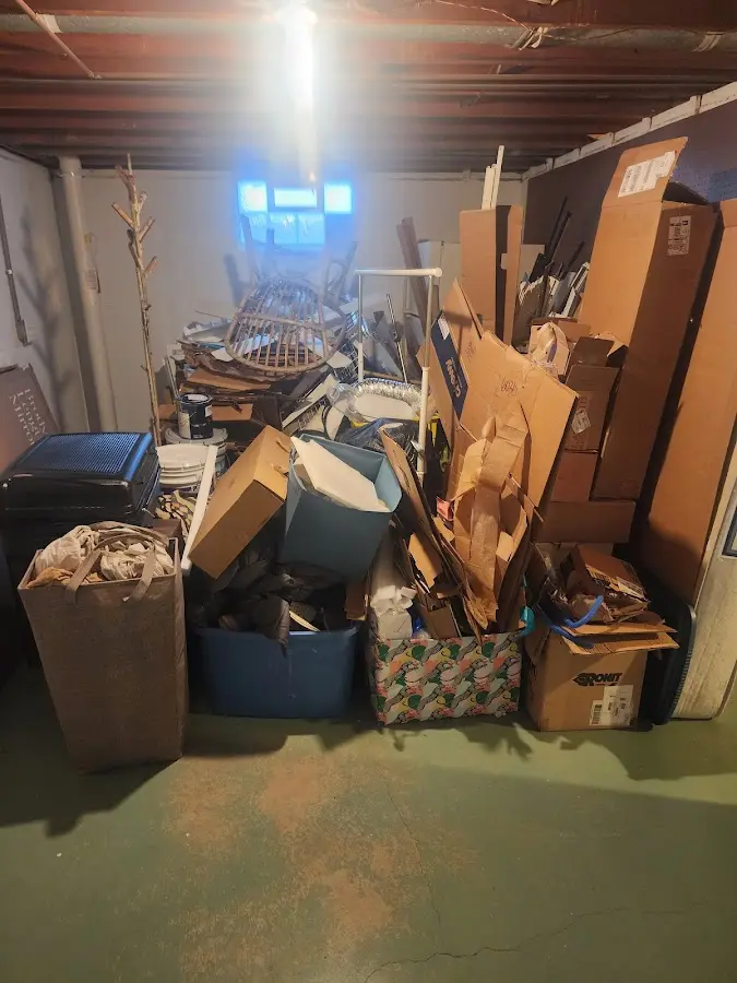 Roll-off dumpster container at job site for Construction Dumpster Rental in Towamensing